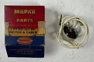 NOS Mopar Back Up Light Switch 1957-8 Chrysler DeSoto NOS #1819407 - Picture 1 of 1
