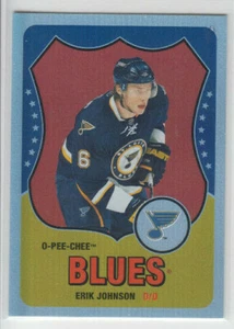 10/11 OPC St. Louis Blues Erik Johnson Retro Rainbow card #201 - Picture 1 of 2