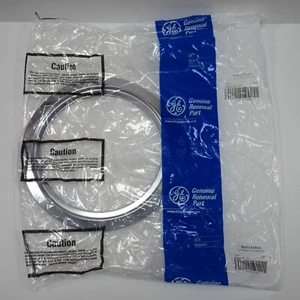 GE Genuine Renewal Part - Chrome 6 Inch Burner Trim Ring WB31X5013 - OEM, New - Picture 1 of 8