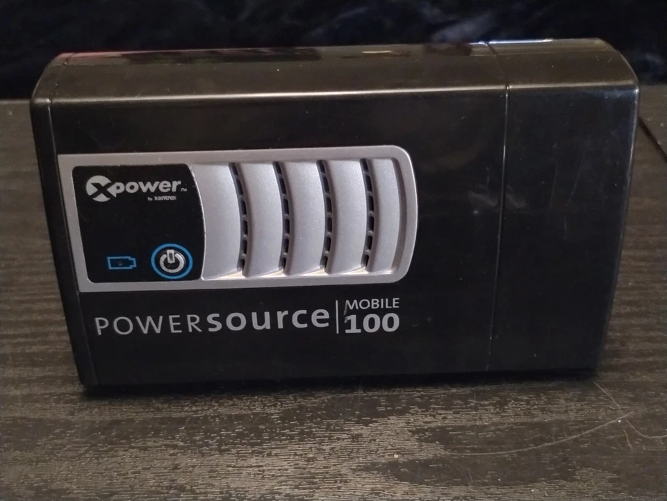 移动 100 Duracell/Xantrex Powersource 无绳逆变器 120v USB 60w 电池 — 第 1/4 张图片