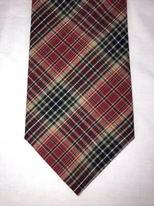 Corbata para hombre Pendleton de lana roja a cuadros EE. UU. - Imagen 1 de 6