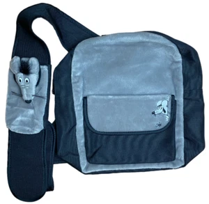 Uli Stein Maus 80er Vintage Tasche Grau Schwarz Retro Schultertasche Rarität - Bild 1 von 10