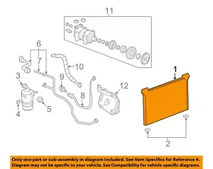 GM OEM A/C Condenser 20913751 - Picture 1 of 2