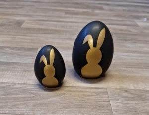 Ei mit Hase,formano,Osterei,B WARE, Osterdeko,Hase,Dekoration,12cm,NEU🐣🐰 - Bild 1 von 6