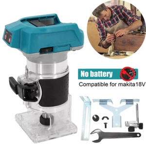 Für Makita 18V Akku Oberfräse Kantenfräse Tischfräsmaschine Fräsmaschine Holz - Bild 1 von 8