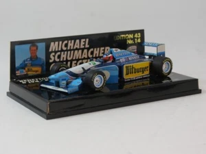 Minichamps Benetton B194/195 #1 M. Schumacher showcar 1995 1/43 MSC#14 510954391 - Foto 1 di 6