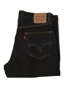 Levi Strauss & Co 550 W34 x L32 Relaxed Fit Black Men’s - Picture 1 of 12