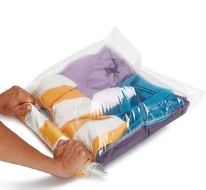 Compression Vacuum Roll Up Bags For Travel Or Storage - Picture 1 of 3