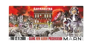 RARE / TICKET BILLET CONCERT - SLANG : LIVE A BRUXELLES ( BELGIQUE ) 2009 PLACE - Foto 1 di 3
