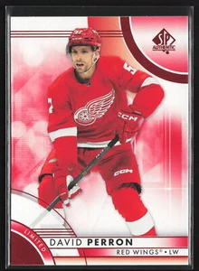David Perron 2023-24 SP Authentic Limited #77 Detroit Red Wings - Bild 1 von 2