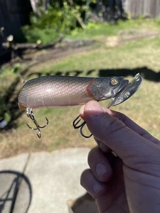 Custom Painted Bull Tank Style 1 3/8 Oz 4,1 Zoll Topwater Juicy Carp - Bild 1 von 8