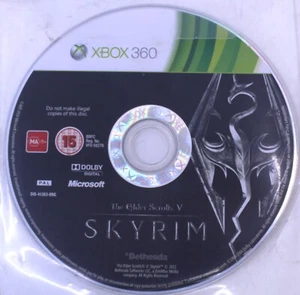 The Edler Scrolls V: Syrim Xbox 360 NUR DISC - Bild 1 von 1