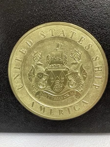 1965-1966 U.S.S. Livre de croisière America CVA-66 époque Vietnam porte-avions USN - Photo 1/24