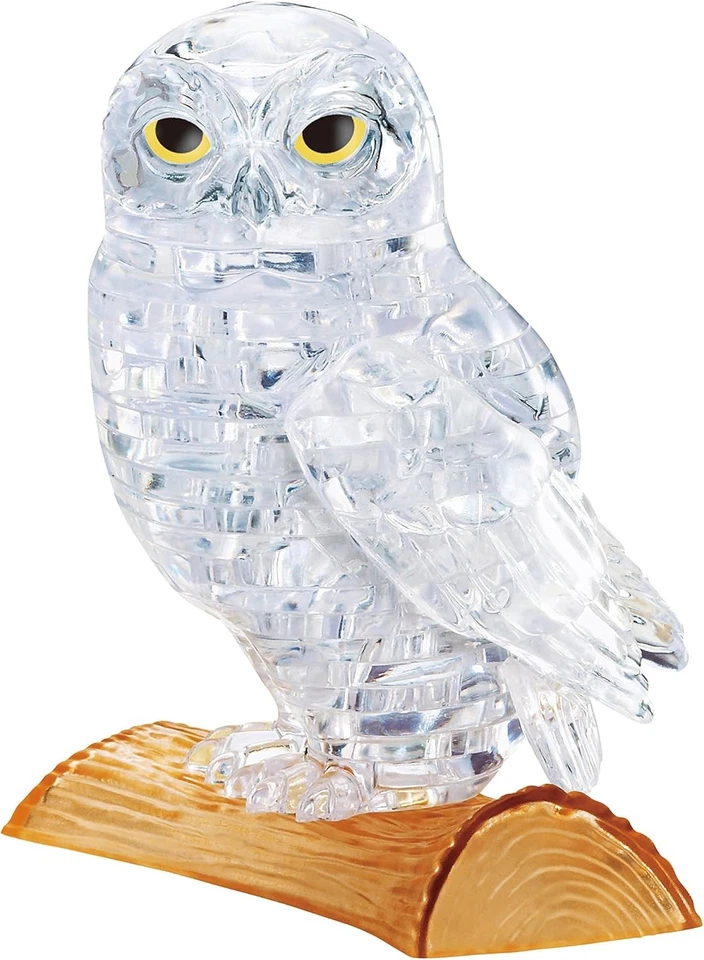 Beverly Crystal 3d Puzzle 50190 Owl Clear