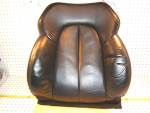 Genuine Mercedes 01-02 W208 CLK55 Front R Pas seat AMG LEATHER 581A back 1 Cover - Foto 1 di 20
