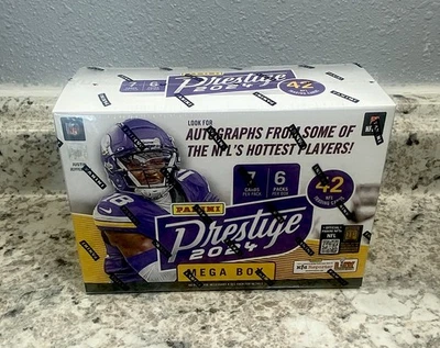 🔥2024 Mega caja de fútbol americano Panini Prestige tarjetas coleccionables NFL - SELLADAS DE FÁBRICA🔥 Foto 1 de 4