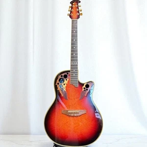 Ovation Celebrity Deluxe CC257 Acoustic Guitar Used Made in USA Hard Case - Picture 1 of 18