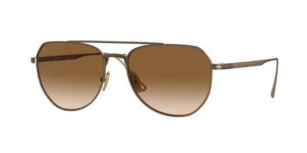 PERSOL PO5003ST 800351 Phantos 青铜渐变棕色 54 毫米男女通用太阳镜 — 第 1/1 张图片