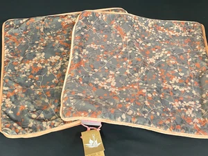 Clarissa Hulse Maidenhair Vine Paar Samt Kissenbezüge - Maulwurf - 43 x 43 cm - Bild 1 von 13