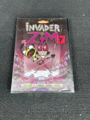 Invader ZIM - Doom Doom Doom (Vol. 1) [DVD]  NICKELODEON 2004 Sealed - Image 1 of 2