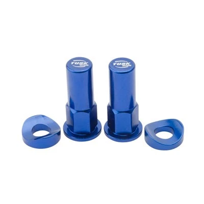 Tusk Rim Lock Nut/Spacer Kit Blue For YAMAHA XT225 Serow 1992-2007 - Image 1 of 4