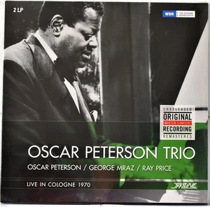 JAZZLINE N 78 019 GERMANY OSCAR PETERSON TRIO "Live in Cologne 1970" 180g 2LP SS - Imagen 1 de 2