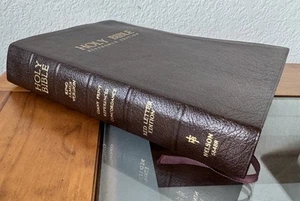 Holy Bible KJV 1976 Giant Print Red Letter Edition Nelson 554BR Indexed - Picture 1 of 16