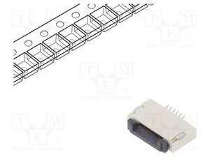 5 pieces, Connector: FFC/FPC DS1020-12-6VBT1A-R - Photo 1/9