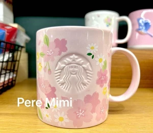 cherry blossoms Sakura Mug Overseas Starbucks Ceramic Siren New Brand New Box - Picture 1 of 2