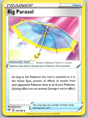 Big Parasol 157/189 Uncommon SWSH03: Darkness Ablaze - Image 1 of 2