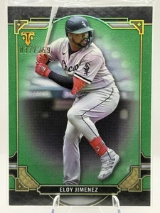 Topps Triple Threads #6 2022 Eloy Jiménez Emerald #/259 - Imagen 1 de 2
