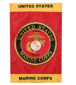 Marine Corps Adler Globus und Anker Garten Flagge 12"x18" - Bild 1 von 1