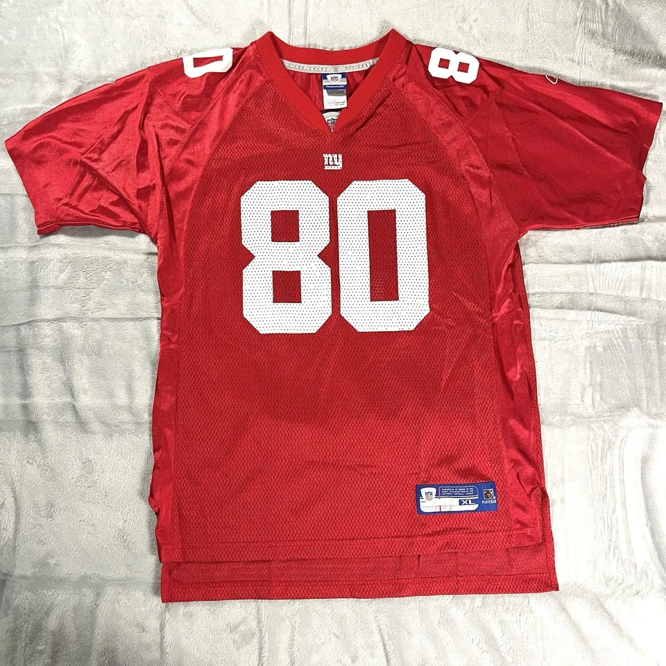 Camiseta Reebok On Field Youth XL Jeremy Shockey 80 New York Giants NFL Rara De Colección Foto 1 de 4