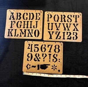 Vintage Duro Schriftführer 2" #3473A B C Western ABC 1 2 3 mehr - Bild 1 von 4