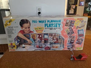 Vintage Matchbox Pee-Wee's Playhouse Playset 1988 BOX ONLY + Scooter READ - Picture 1 of 22