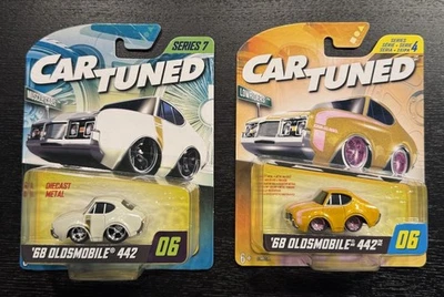 NOVO 2025 CAR TUNED SERIES 4 Lowriders & Series 7 Muscle Cars 68 Oldsmobile 442 - Imagem 1 de 2