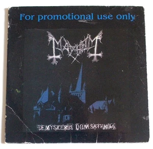 MAYHEM De Mysteriis Dom Sathanas PROMO CD Century Black 1994 1st US Press METAL - Picture 1 of 5