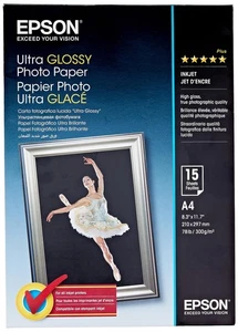 Epson Ultra Glossy Photo Paper A4 (210 x 297 mm) - 15 sheet(s) Ultra Glossy Phot - Bild 1 von 1