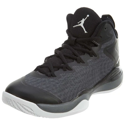 Nike Jordan Super Fly 3 Black Grey Youths Trainers  Boys / Girls Style :684936 Foto 1 de 4