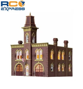 Woodland Scenics HO B/U Feuerwehrhaus WOOBR5034 - Bild 1 von 3