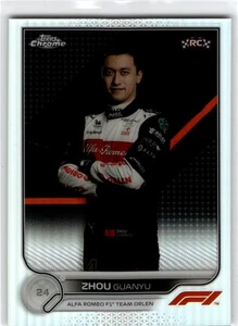 2022 Topps Chrome Formula 1 #65 Zhou Guanyu Refractor - Imagen 1 de 2