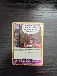 One Piece - Luffy Is the Man Who Will Become the King of Pirates!!! - OP12-079 - Picture 1 of 2