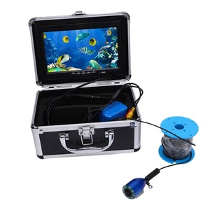 7 Fish Finder subacqueo fotocamera HD 30 m cavo custodia alluminio EU - Foto 1 di 24