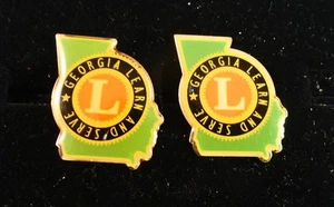 Lapel Pin: TWO: GEORGIA LEARN AND SERVE - Picture 1 of 3