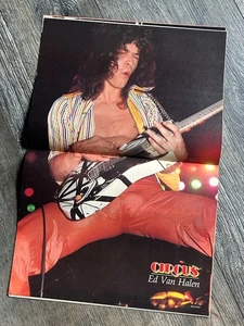 CIRCUS Magazine Jan 2 1979 Eddie Van Halen Poster Meat Loaf Guitar Heroes - Picture 1 of 5