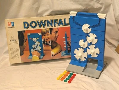 Downfall Board Game 1970 Long Box Edition MB Games Vintage 100% Complete Boxed - Image 1 of 4
