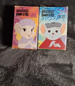 De colección Disney Rescuers Down Under Ornaments Bernard Miss Bianca McDonald's 1990 - Imagen 1 de 13