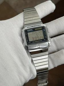 Vintage Casio Data Bank Telememo 50 DB-580 Men’s Digital Watch Module 1425 JDM - Picture 1 of 5