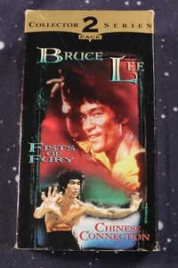 Bruce Lee Collector Series VHS 2-Pack: Fists of Fury, Chinese Connection - Picture 1 of 7