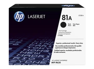 HP 81A Schwarz Original LaserJet Tonerkartusche - Bild 1 von 1